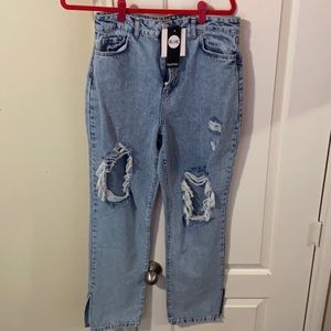 Fashion nova ripped jeans